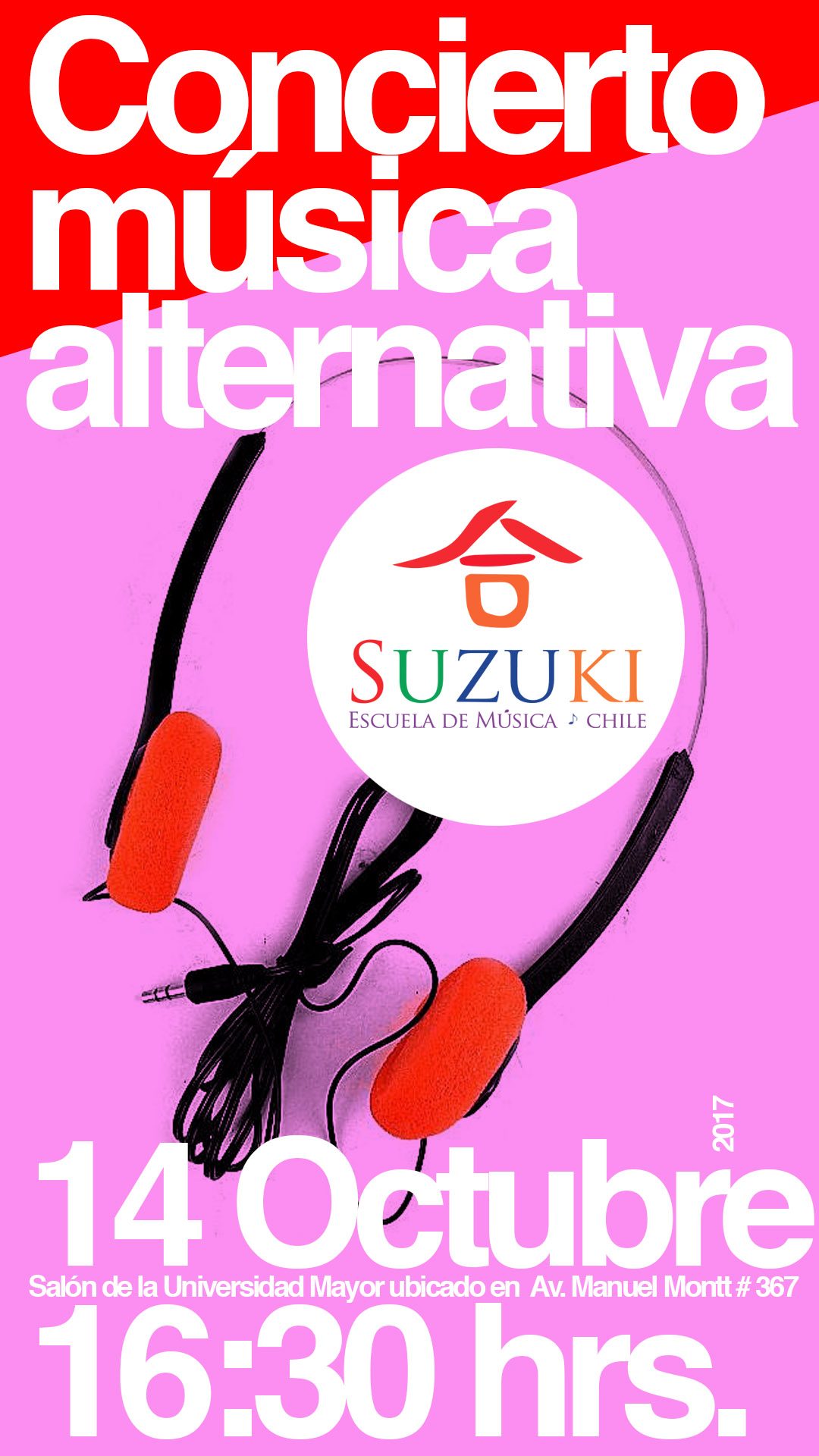 Concierto Música Alternativa – Suzuki 14 Octubre 2017